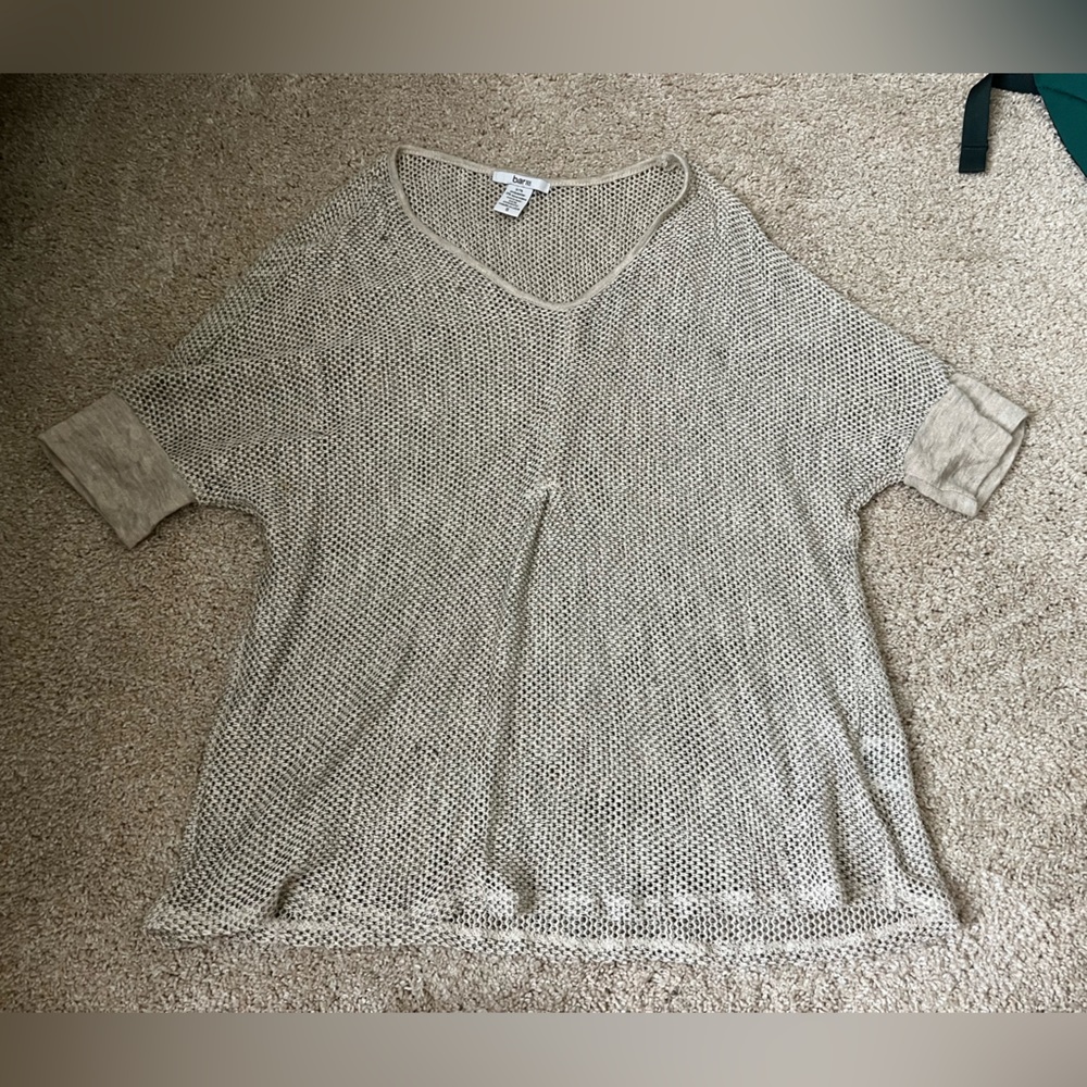 Bar III lightweight shirt, cover sweater